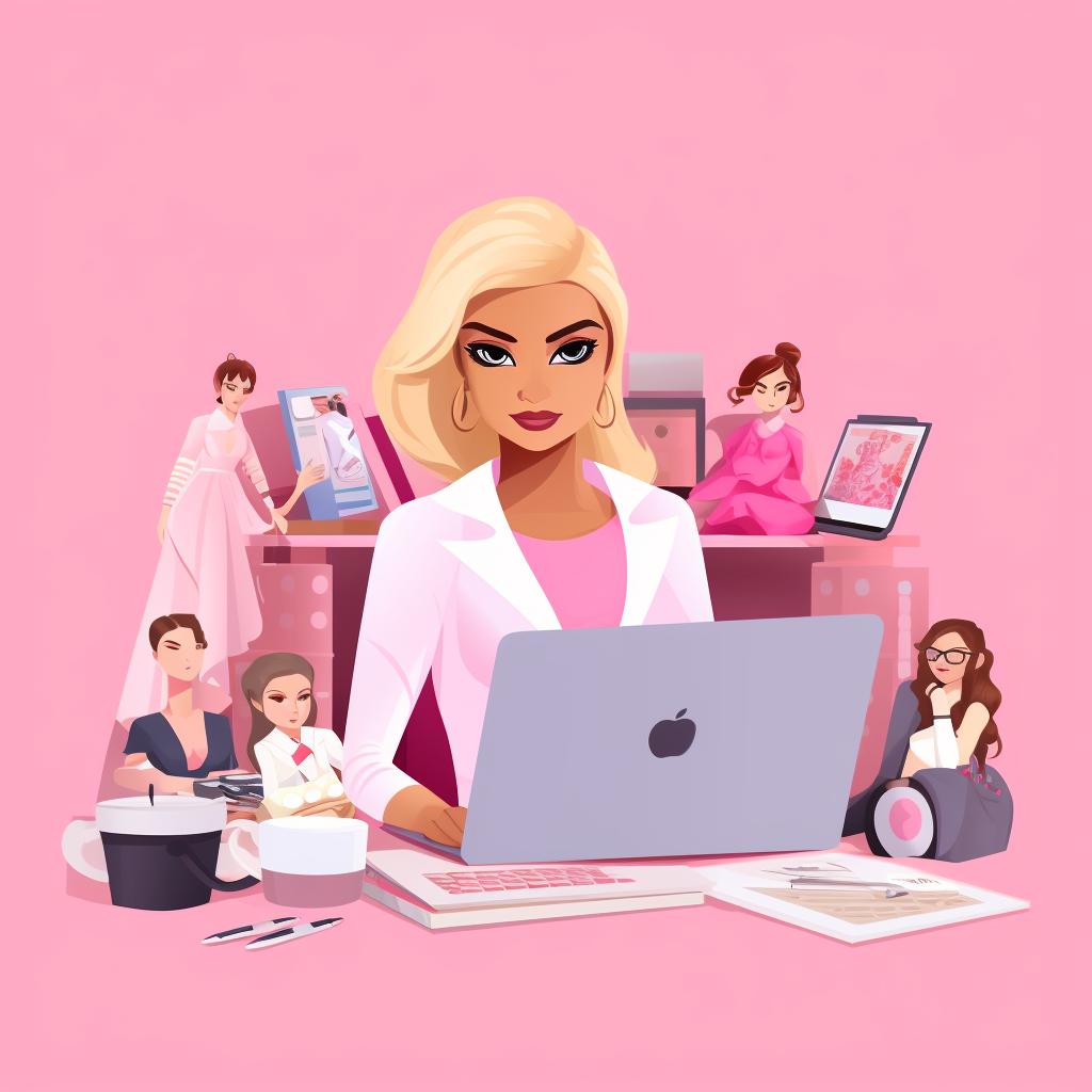 Person researching about Inspiring Women Barbie dolls