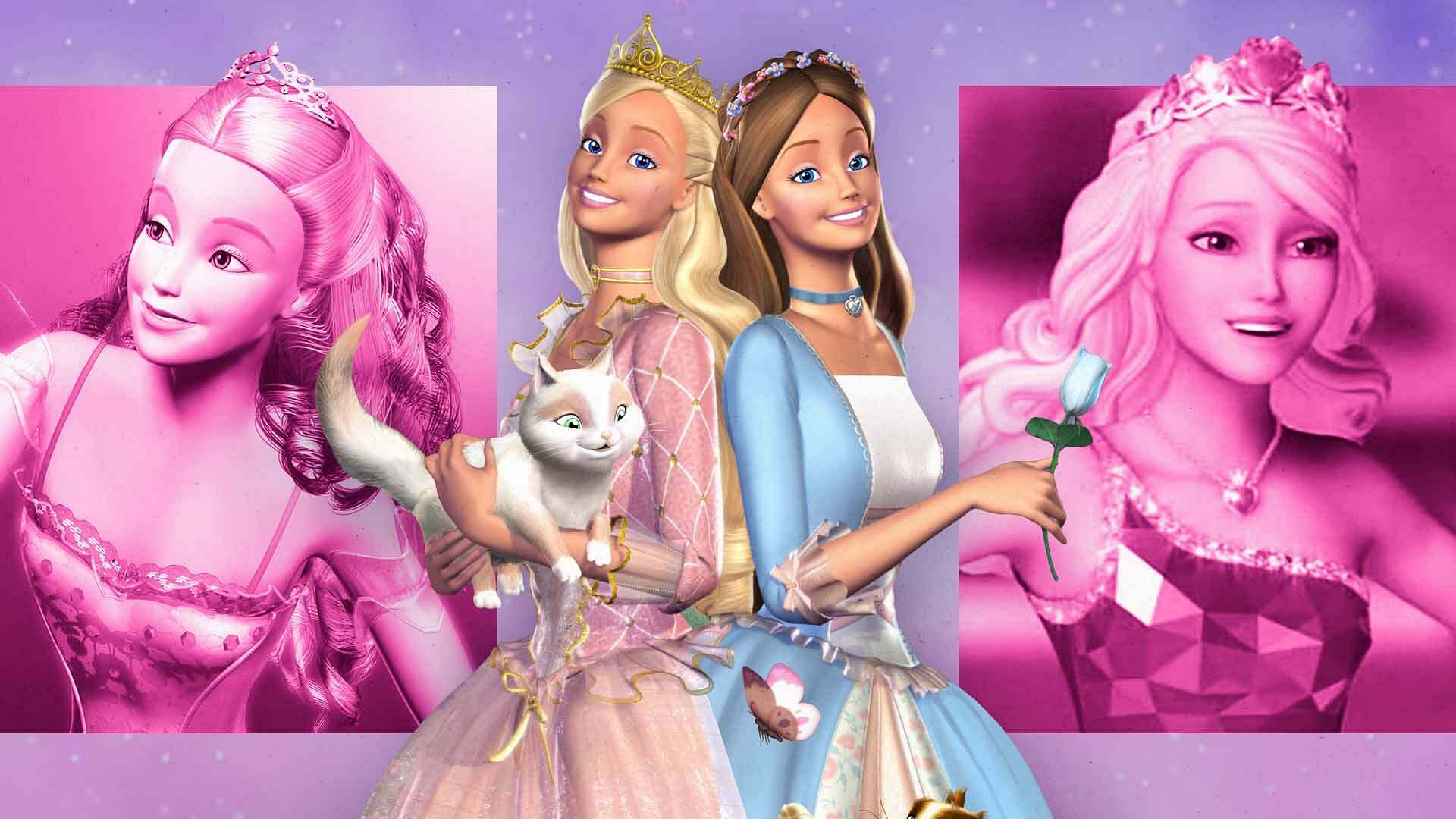 Compilation of empowering scenes from Barbie movies